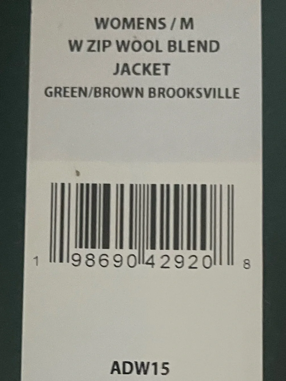 Alpine Design Green & Brown Plaid Zip-Front Shirt Jacket